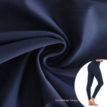 240gsm nylon 76 full dull smooth spandex 24 high elastic warp knitted leggings fabric